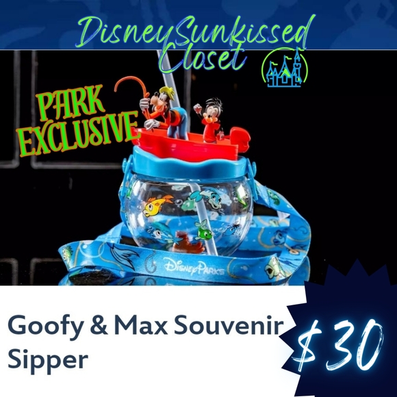 Goofy & Max Fishin' Sipper - Picture 1 of 1